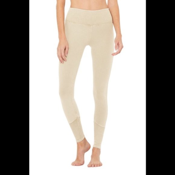 ALO Yoga High-Waist Alosoft Lounge Legging - Picture 2 of 2